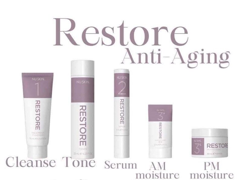 RESTORE Skincare Line plus Free Glow Bag