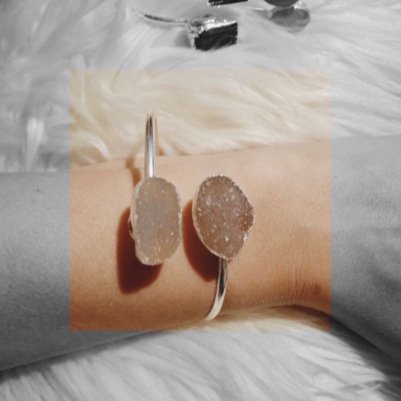 Pulsera doble piedra
