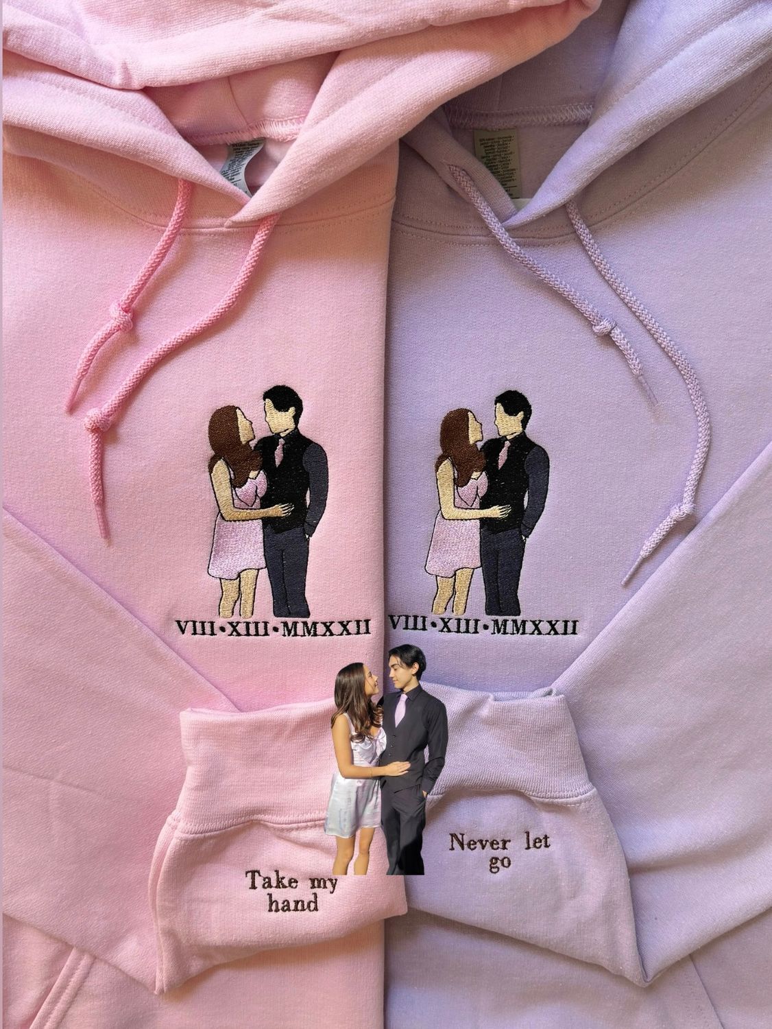 Custom Color Drawing Set out of Your Own Photo! - custom sleeve option - insert picture below