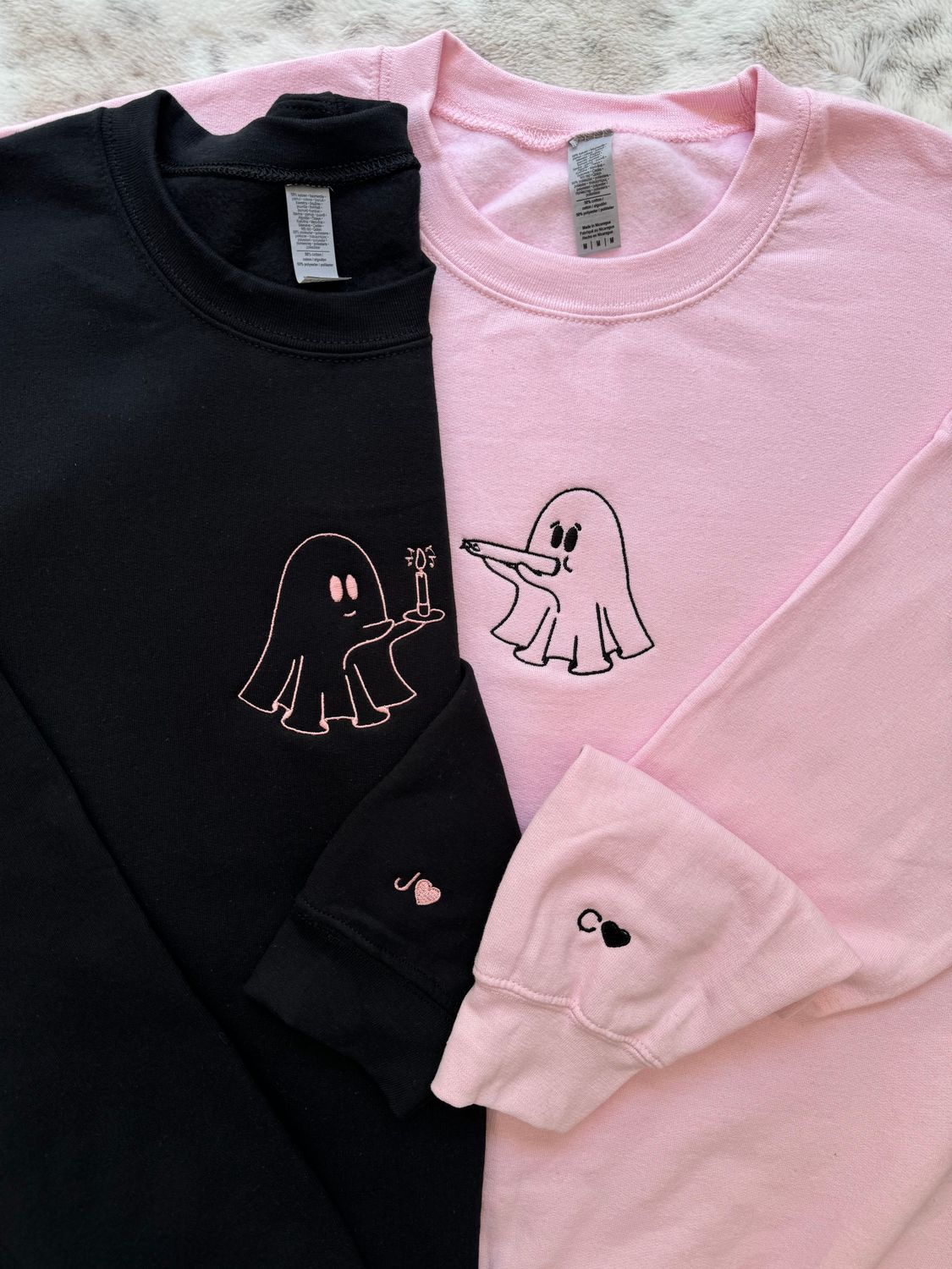 Need a Light Stoner Ghosts Matching Couples/ Besties Set- custom sleeve option