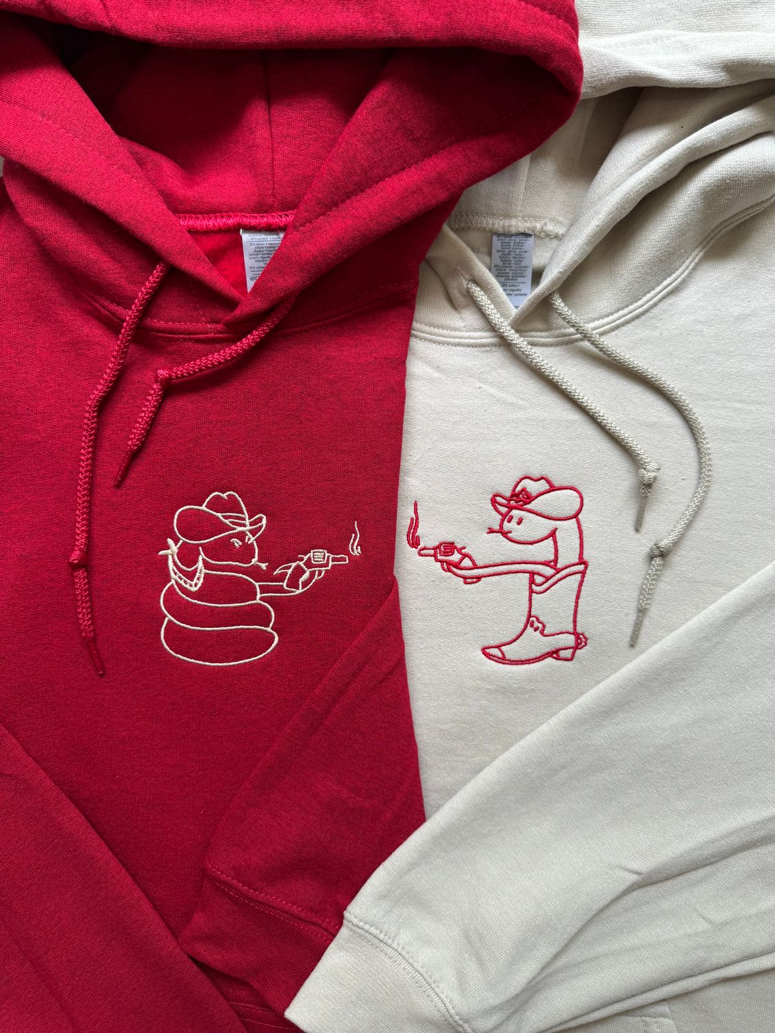 Snake Sheriff&#39;s Matching Couples/ Besties Set - custom sleeve option