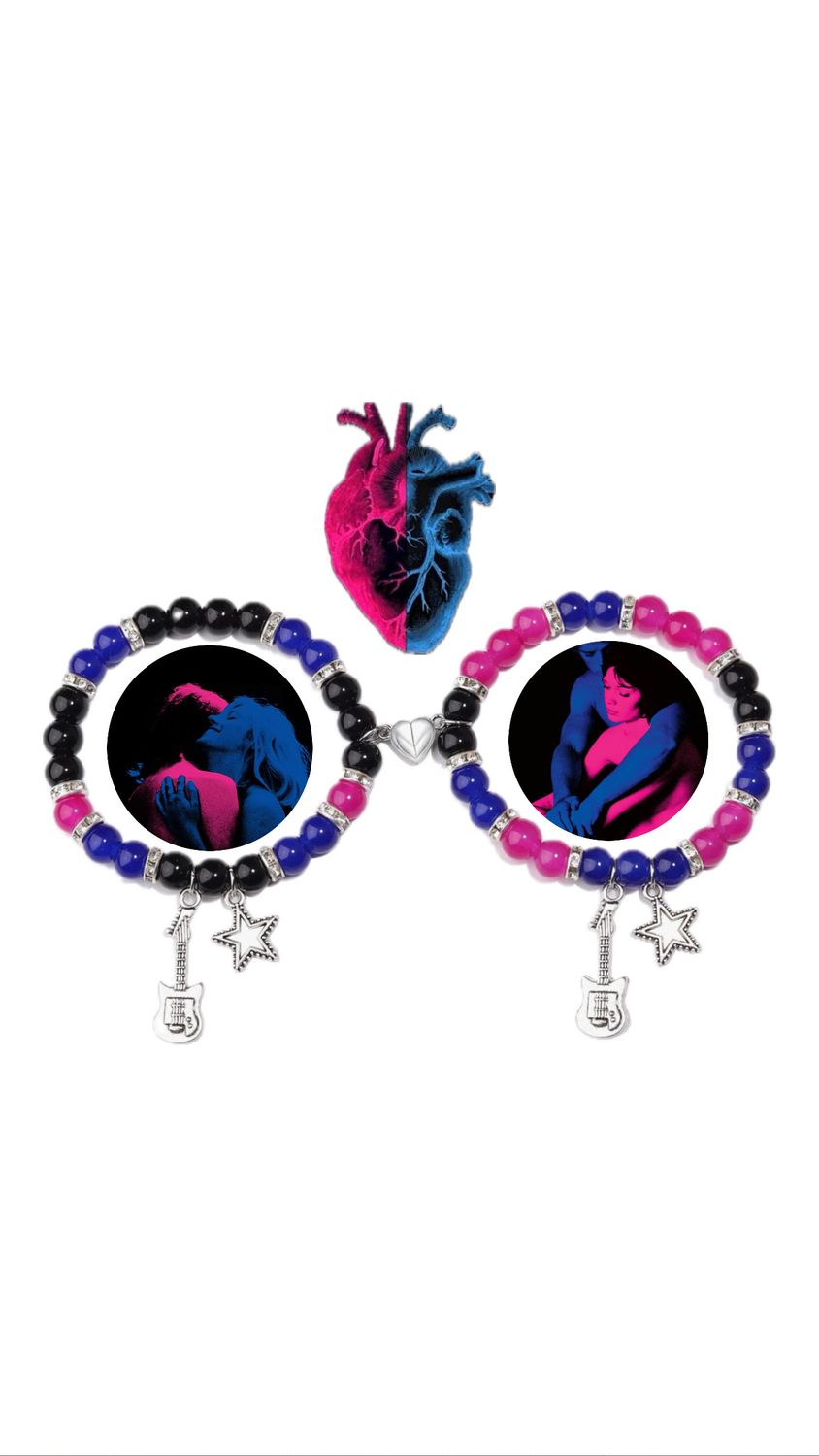Lovers Rock Matching Couples Bracelets
