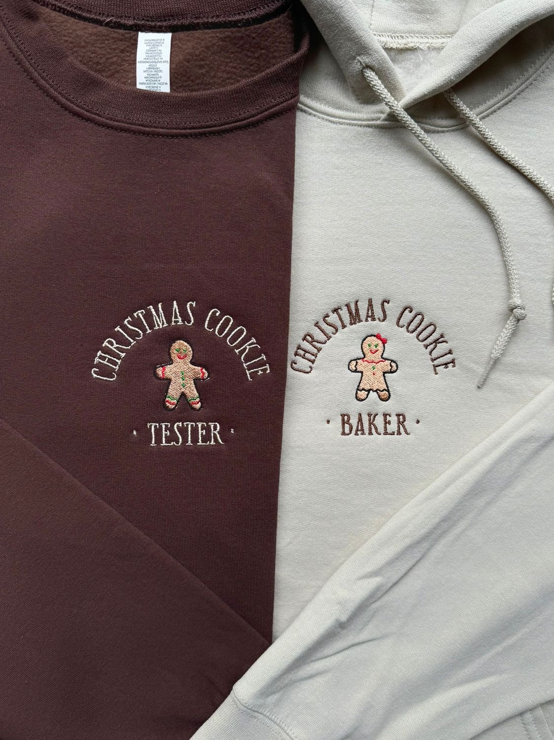 Christmas Cookie Baker ~ Taster Gingerbread Matching Set - custom sleeve option