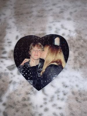 CUSTOM Heart Puzzle Gift &lt;3