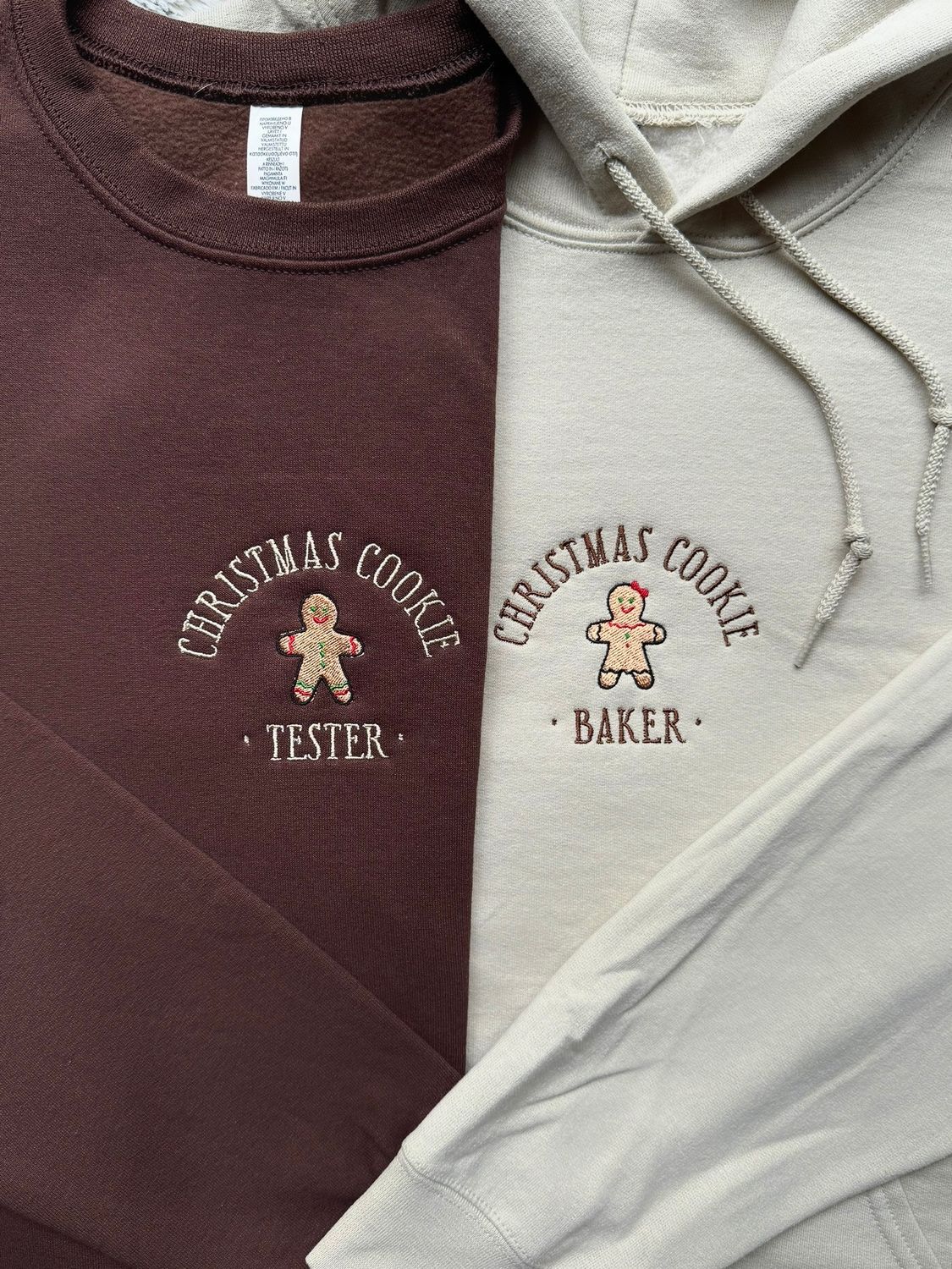INDIVIDUAL Christmas Cookie Baker/ Tester Embroidery