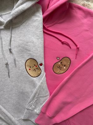 Potato Love Matching Set - custom sleeves &amp; roman numerals under design option