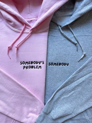Somebody&#39;s Problem ~ Somebody Matching Embroidery Set