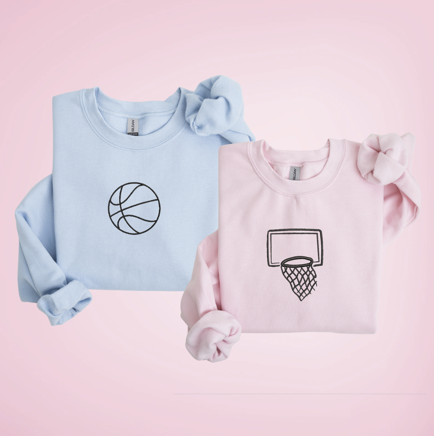 Basketball Hoop Set - custom sleeves &amp; roman numerals under design option
