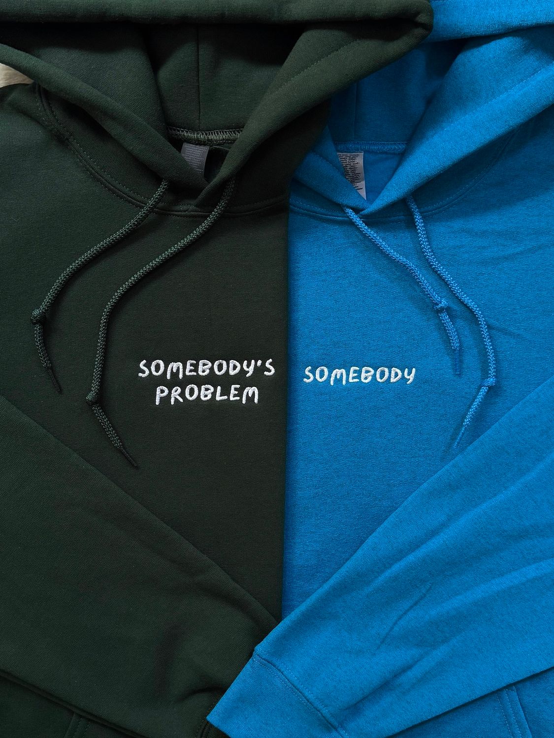 INDIVIDUAL Somebody&#39;s Problem/ Somebody Embroidery
