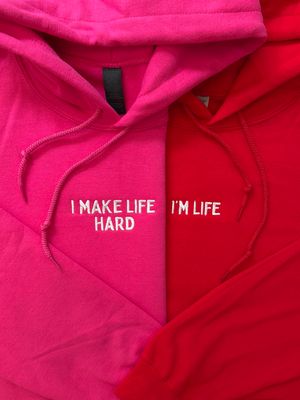 I Make Life Hard ~ I&#39;m Life Matching Embroidery Set