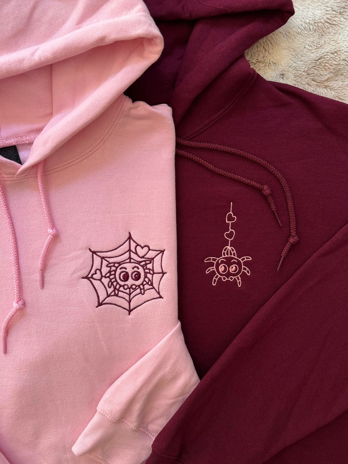 Spider Love Matching Set - custom sleeve option