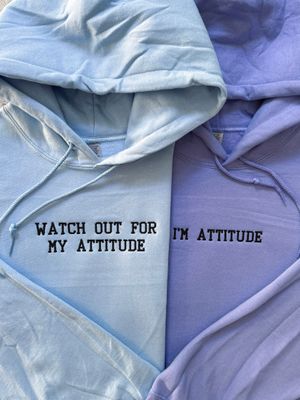 Watch Out for my Attitude ~ I&#39;m Attitude Matching Set - custom sleeve option
