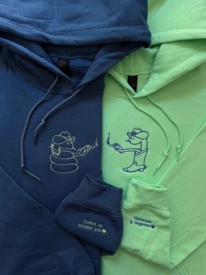 Snake Sheriff's Matching Couples/ Besties Set - custom sleeve option