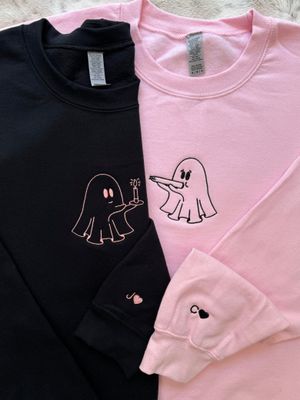 INDIVIDUAL Need A Light Stoner Ghosts Embroidery