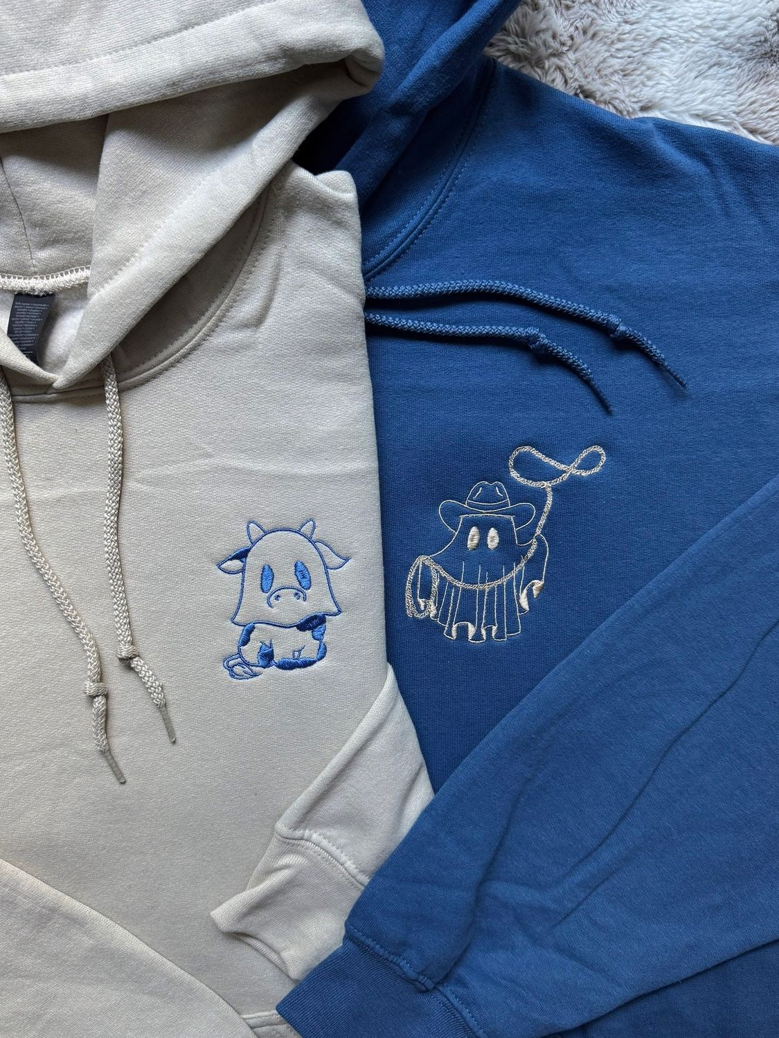 INDIVIDUAL Ghost Cow/ Cowboy Embroidery