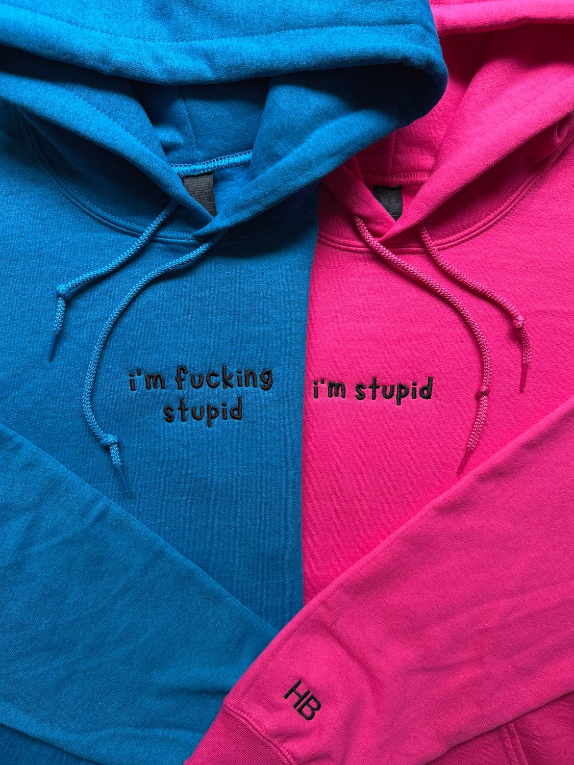 INDIVIDUAL I&#39;m Stupid Embroidery