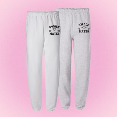 Swole Mates Customizable Embroidery Sweatpants SET
