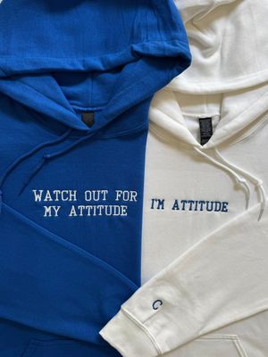 Watch Out for my Attitude ~ I'm Attitude Matching Set - custom sleeve option