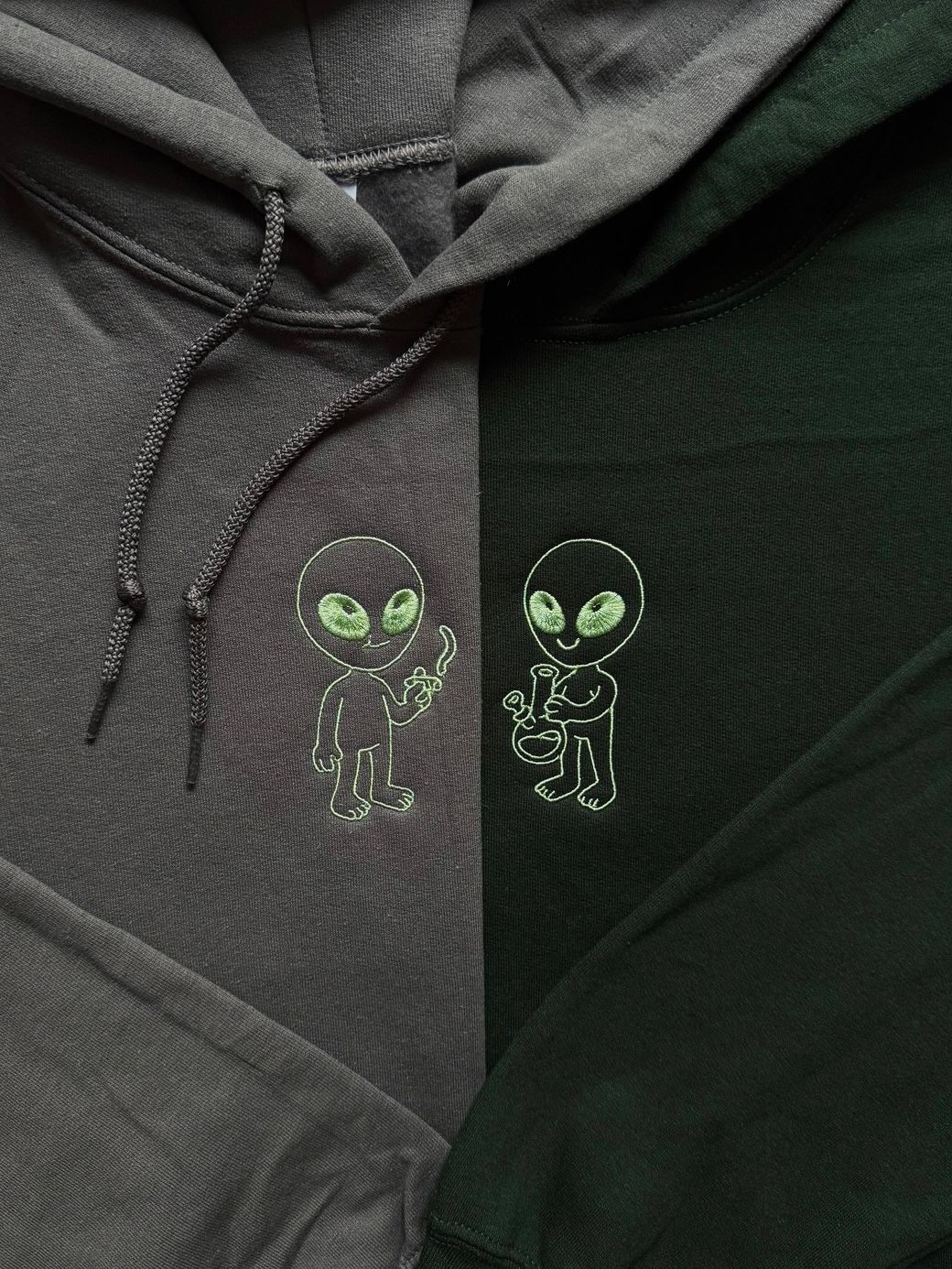 Stoner Aliens Matching Embroidery Set
