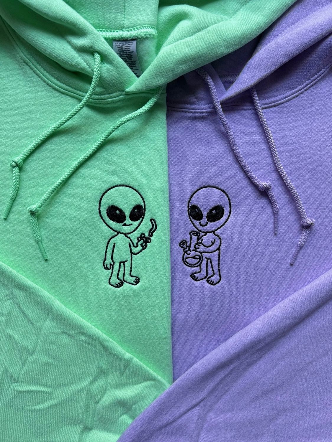 Stoner Aliens Matching Embroidery Set