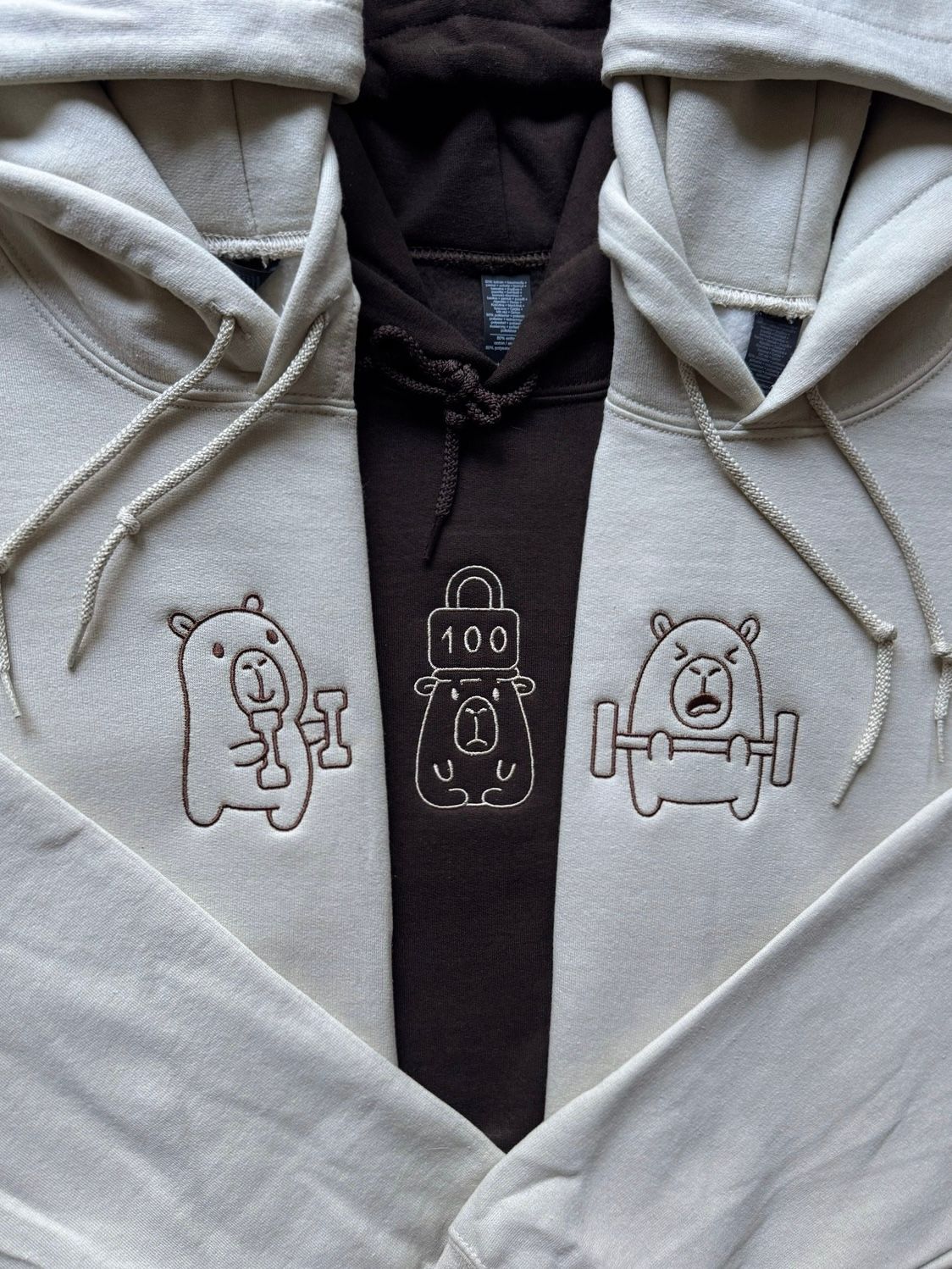 Capybara Gym Day - TRIO Matching Set
