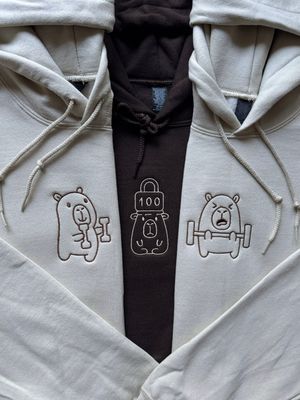 Capybara Gym Day - TRIO Matching Set
