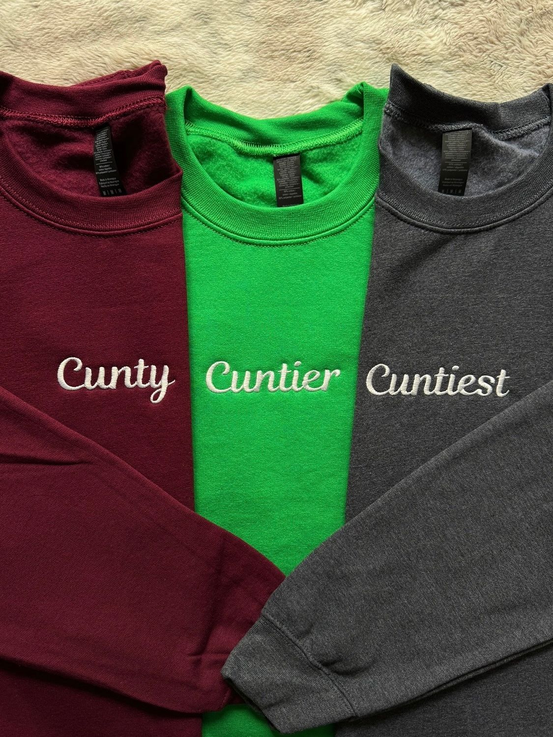 Cunty ~ TRIO Matching Set