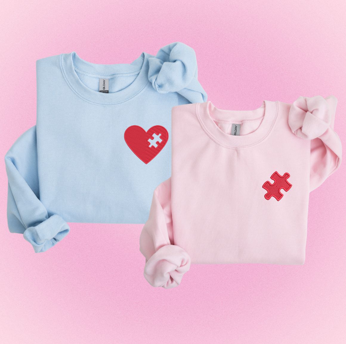 Puzzle Love Matching Set - custom sleeves &amp; roman numerals under design option