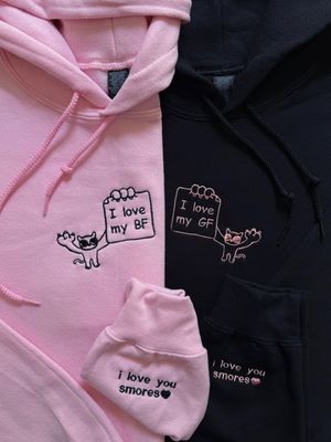 INDIVIDUAL Doodle Cats Embroidery