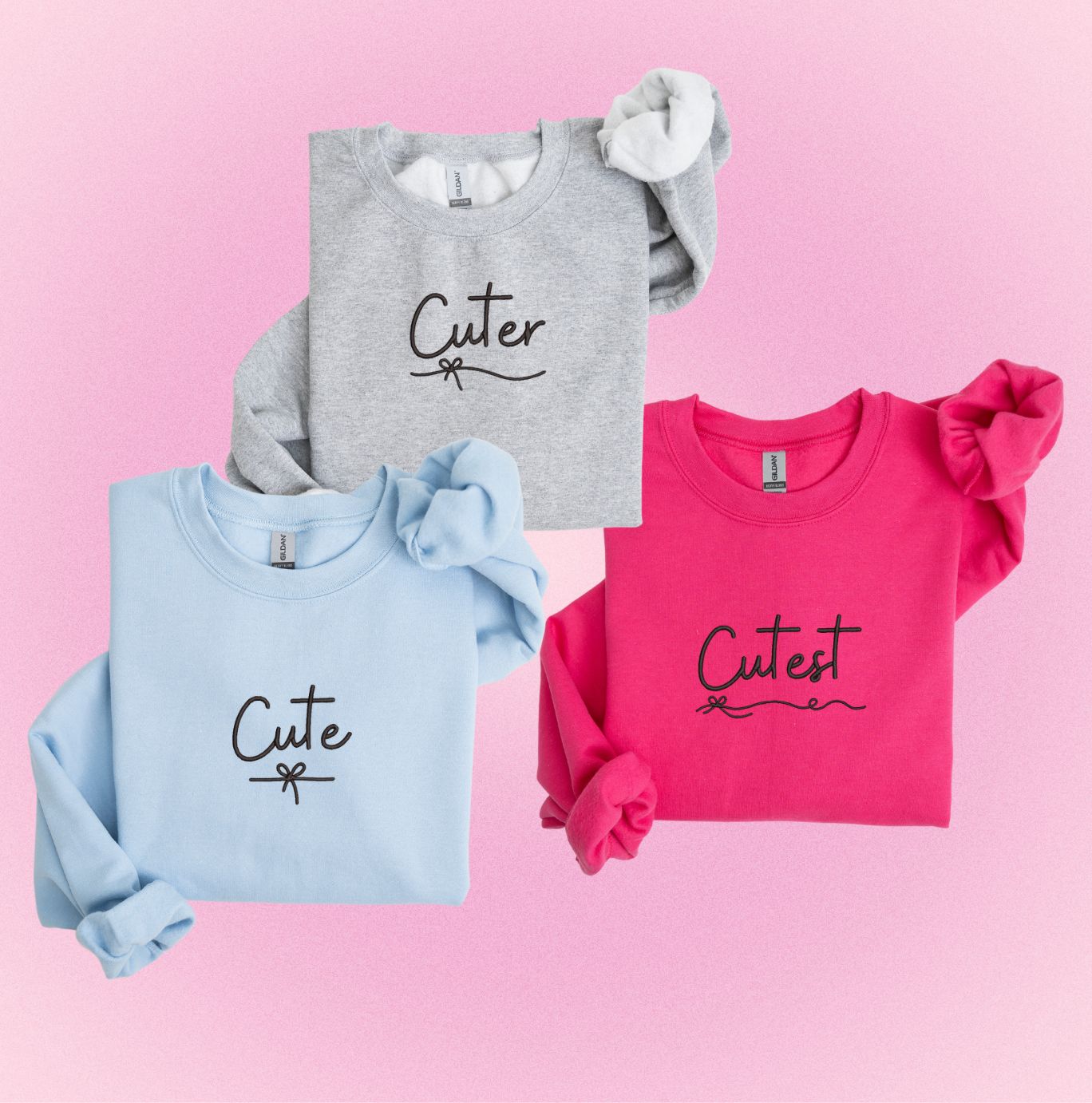 Cute ~ Cuter ~ Cutest TRIO Matching Set
