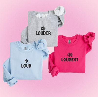 Loud ~ Louder ~ Loudest TRIO Matching Set