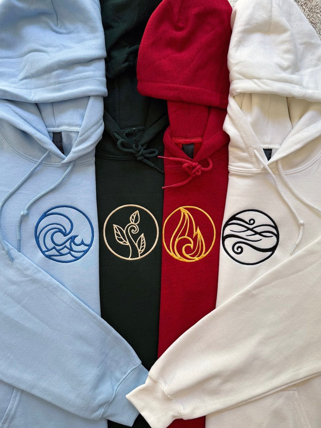 The 4 Elements QUARTET Matching Set - Water~Earth~Fire~Air