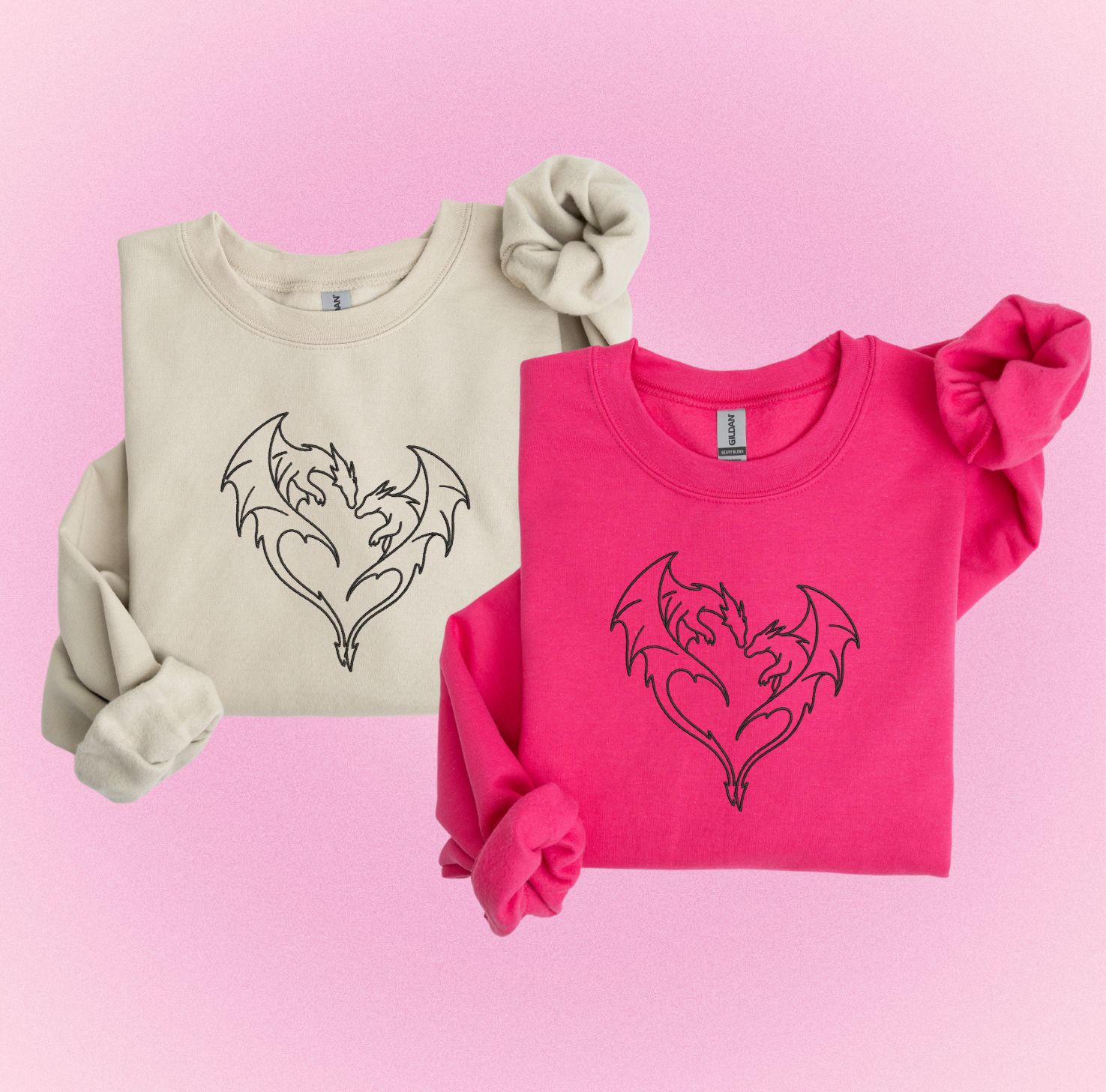 Dragon Love 2.0 Matching Set - custom sleeves &amp; roman numerals under design option