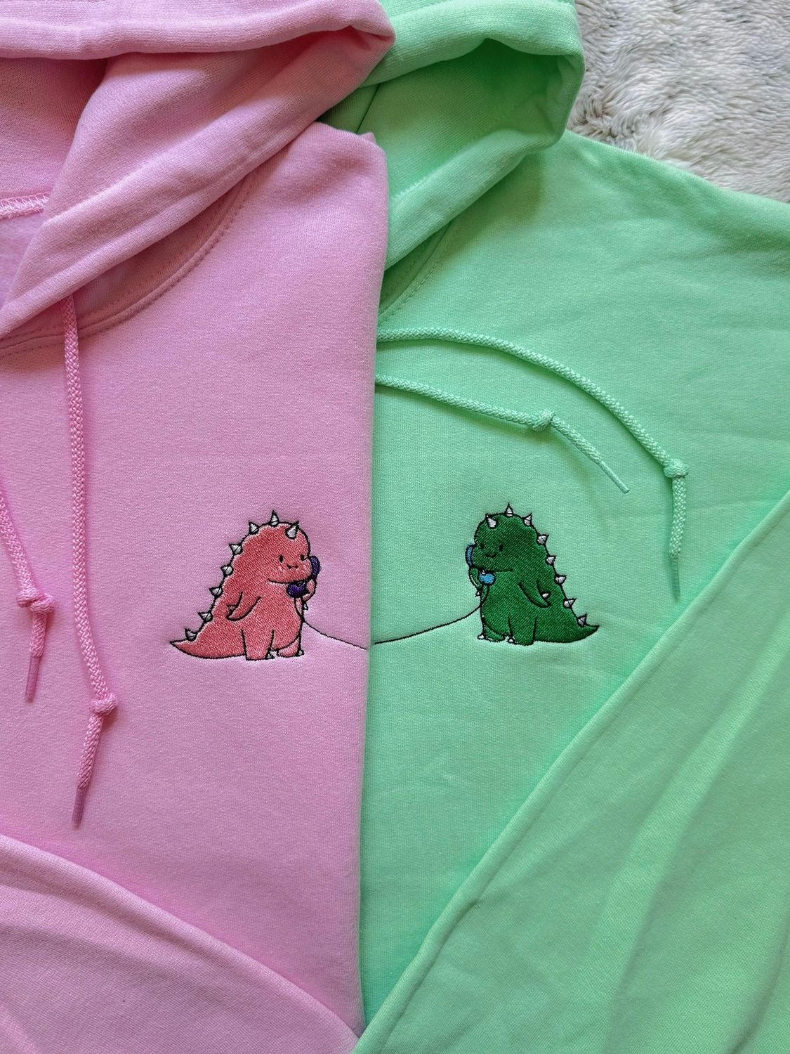 Dinos Calling "Separation Anxiety" Matching Set - custom sleeves &amp; roman numerals under design option