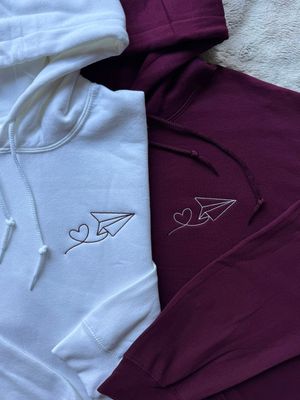 INDIVIDUAL Paper Airplanes Embroidery- ONLY RECEIVING ONE