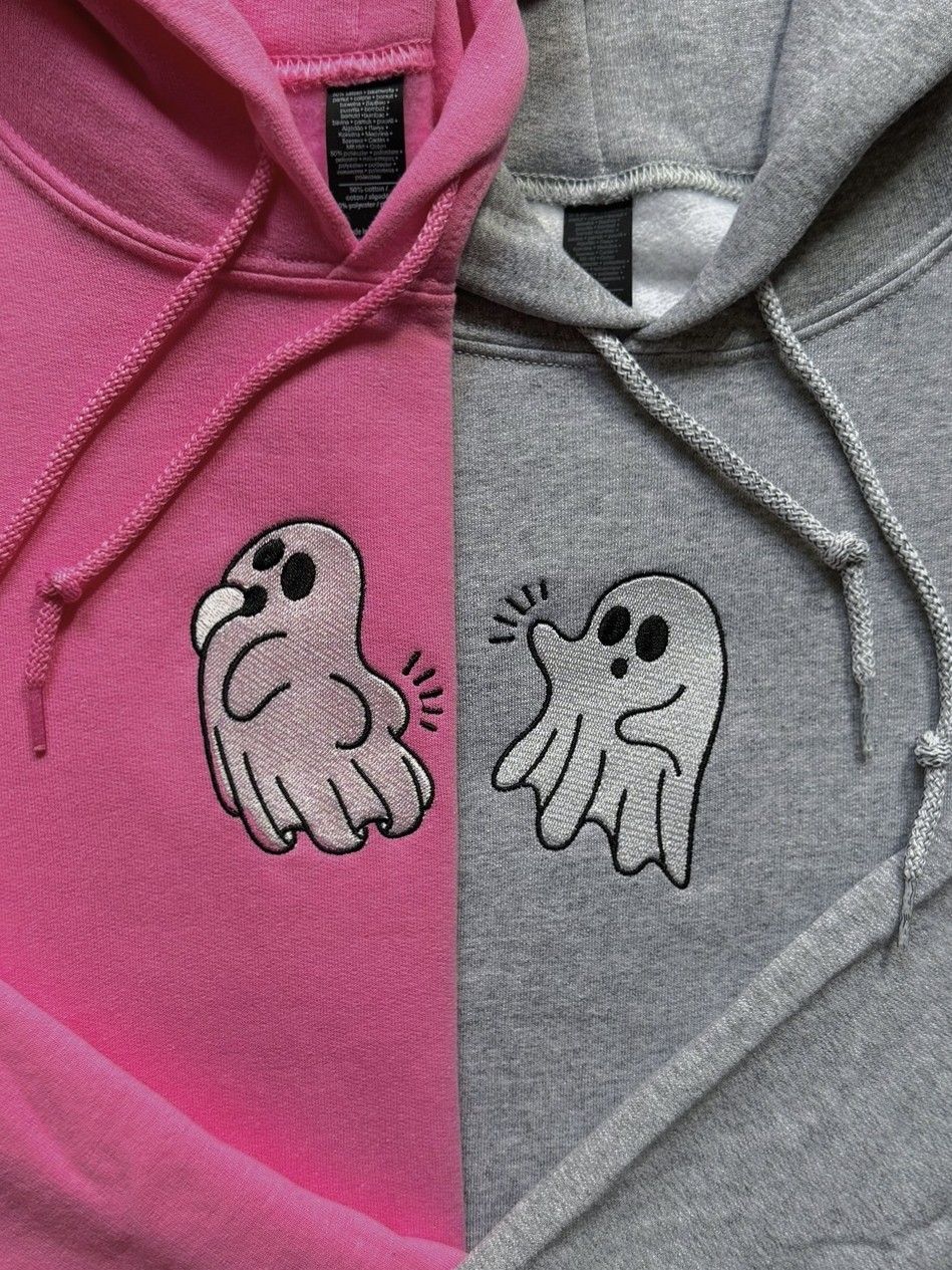 Ghost Smacking BOO-ty Matching Embroidery Set