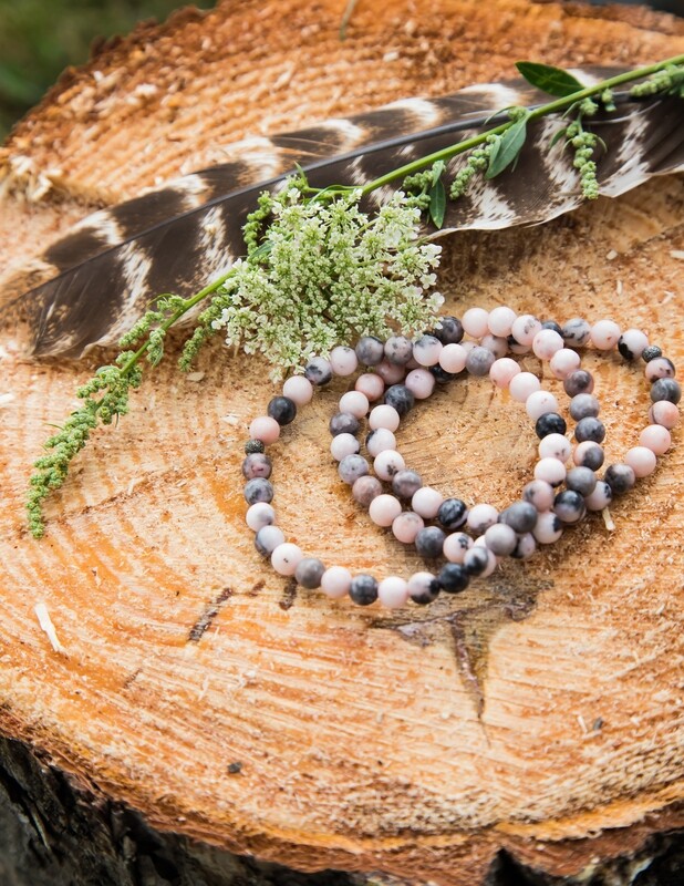 Pink Zebra Jasper Bracelet