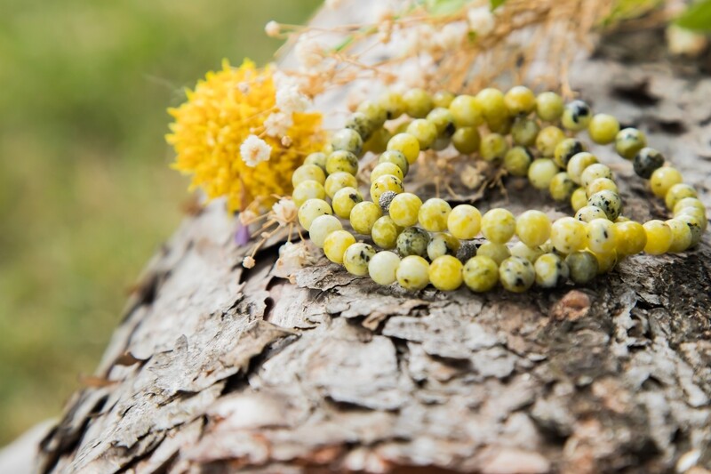 Yellow Serpentine Bracelet
