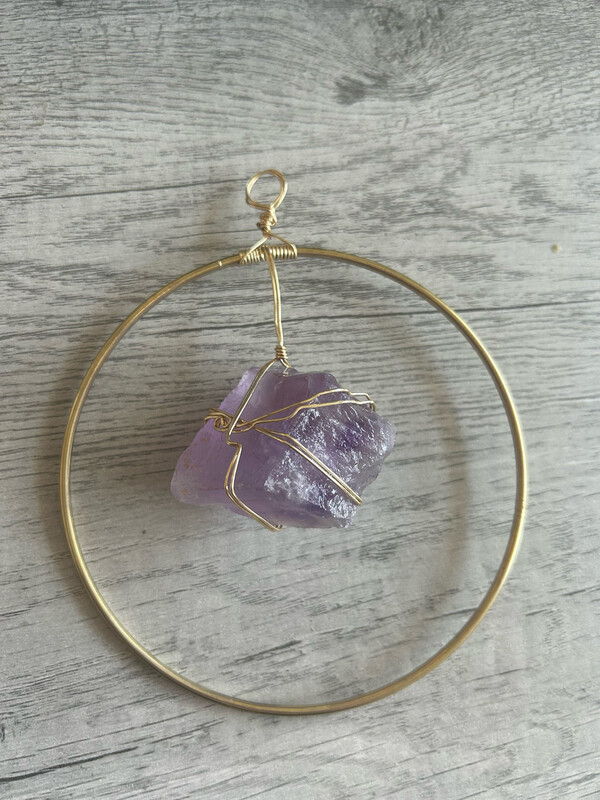 Amethyst Wall Hanging