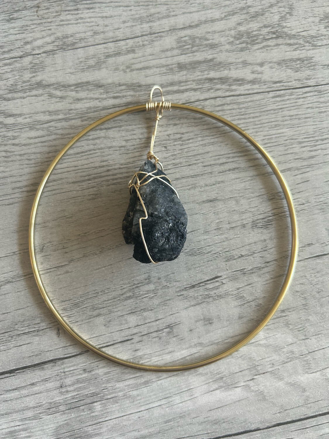 Black Kyanite Wall Hanging
