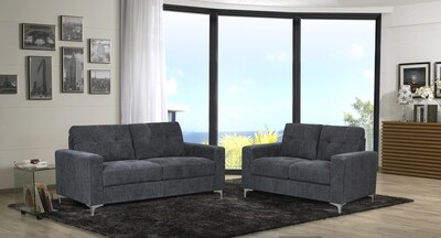 Millie 3+2 Sofa Set - Dark Grey