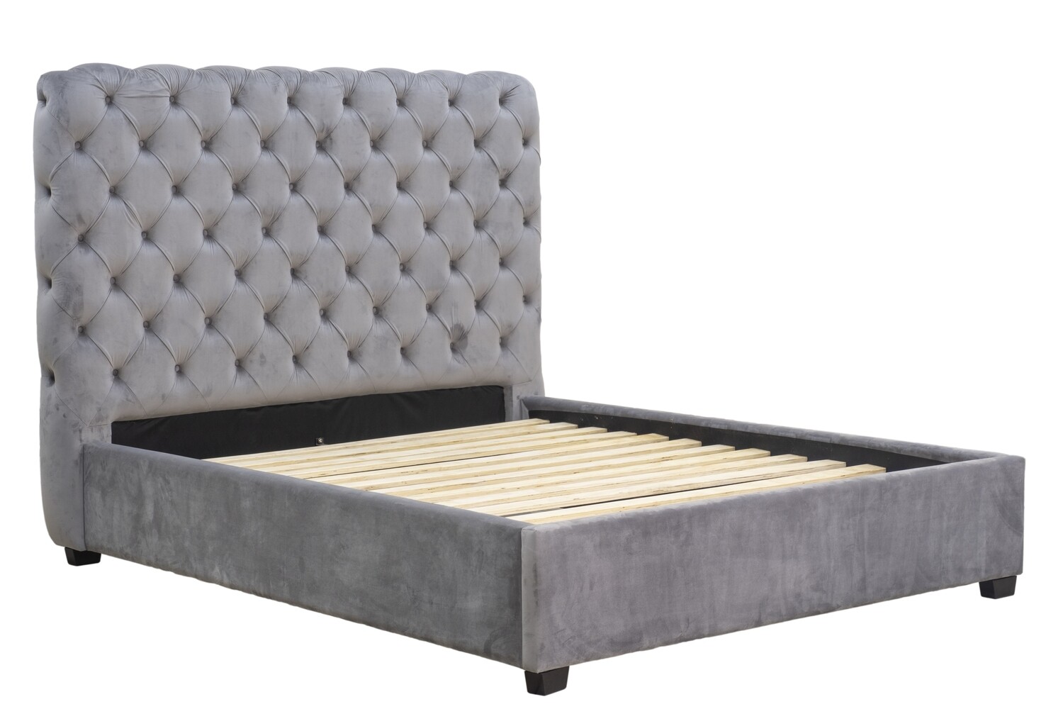 Sophia 5ft | 6ft Velvet Bed