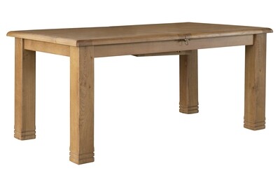 Vermont Oak Extending Dining Table 1.4 and 1.8 Metre Vermont Oak Extending Dining Table 1.4 and 1.8 Metre
