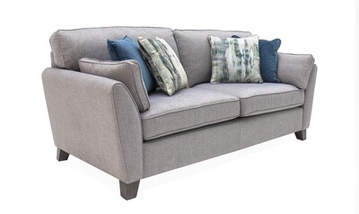 Cantrell 3 Seater - Grey | Mushroom | Silver Cantrell 3 Seater - Grey | Mushroom | Silver