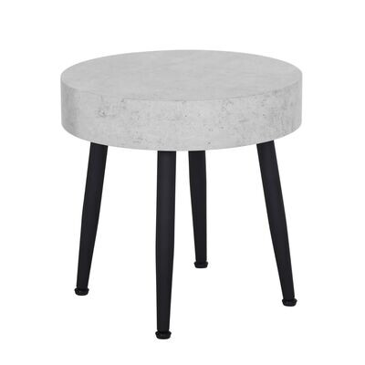 Verona Lamp Table - Grey Marble | Warm Oak Verona Lamp Table - Grey Marble | Warm Oak
