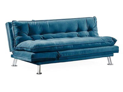 Sonder Sofa Bed - Blue Velvet | Grey Velvet Sonder Sofa Bed - Blue Velvet | Grey Velvet