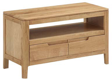 Narrow oak tv unit deals