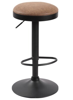 Remi Bar Stool - Brown | Grey (Set of Two) Remi Bar Stool - Brown | Grey (Set of Two)