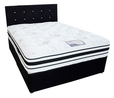 Spinal Pedic Elegance 6ft Divan Bed By Homelee