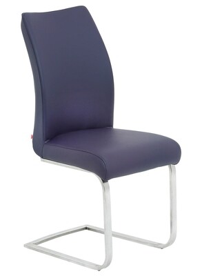 Paderna Cantilever Chair - Aubergine | Black | Cream | Dark Grey | Light Grey | Olive Green | White